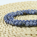 TOP Grade Charm Rare Lapis Sea Sediment Natural Round Gemstone Beads , L-0081